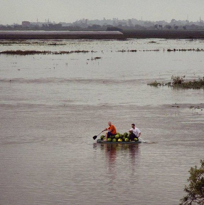 Уссурийск и близлежащие населенные пункты оказались затопленными (19 фото)