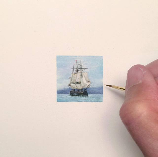 Удивительно точные миниатюрные рисунки Карен Лайбкэп (Karen Libecap) (32 картинки)