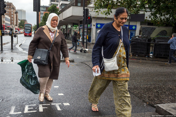 Мигранты в Лондоне (43 фото)