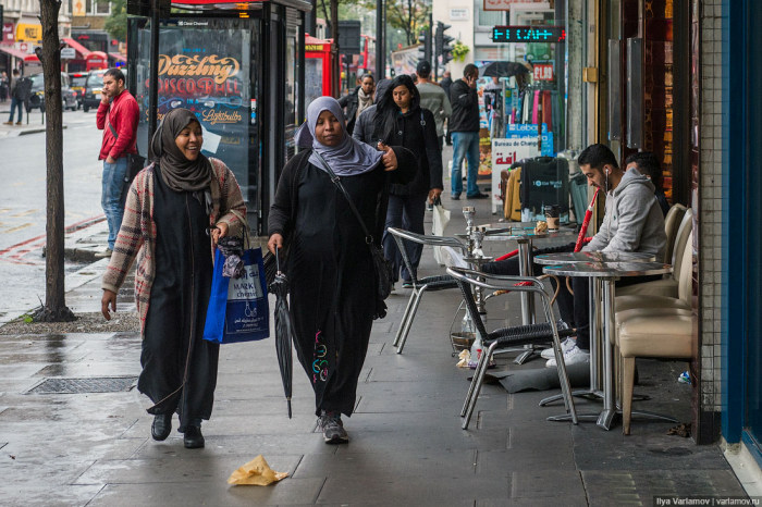 Мигранты в Лондоне (43 фото)