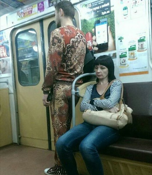 «Модники» в московском метро (45 фото)