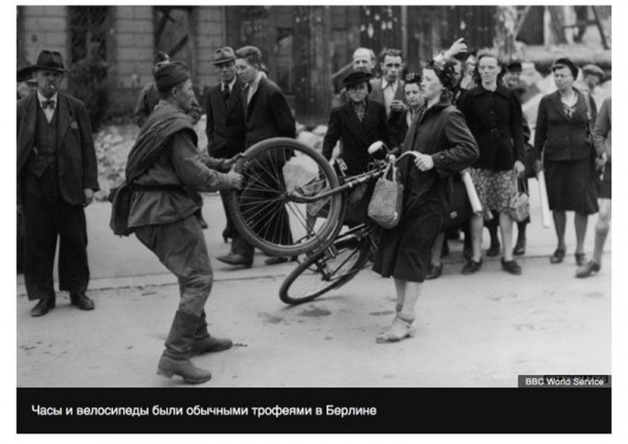 Скандальный пост Русской службы BBC о Красной армии (8 фото)