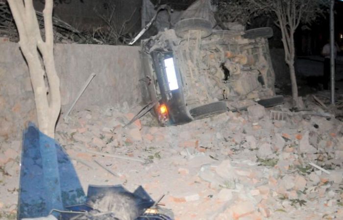В Китае взорвались 17 бомб, находившихся внутри посылок (13 фото)
