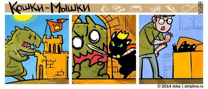 Смешные комиксы (20 картинок)