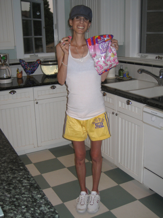 Бриттани Бегандер, испытавшая на себе, что значит страдать и от анорексии и от ожирения (9 фото)