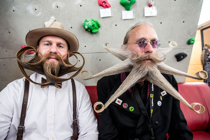 В Австрии прошел чемпионат мира по бородам и усам (15 фото)