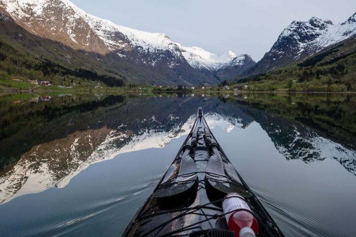 Путешествие на байдарке по норвежским фьордам с Томашем Фурманеком (23 фото)