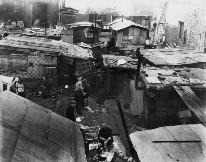 Нью-Йоркские трущобы во времена Великой депрессии (26 фото)