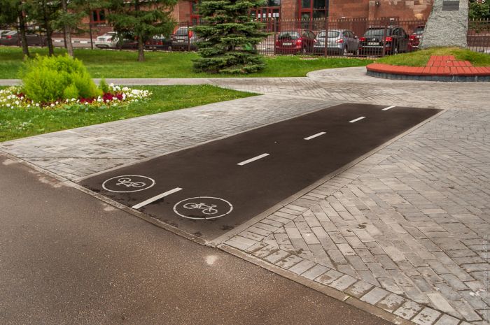 В Москве находится самая короткая велосипедная дорожка в мире (фото)