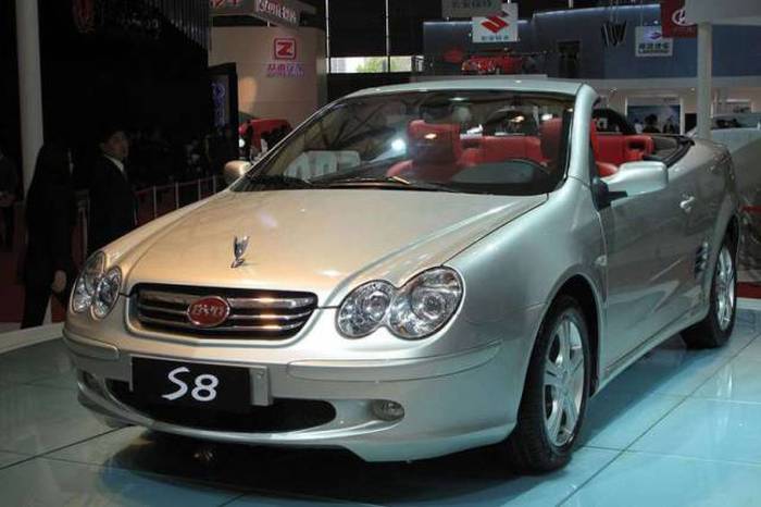 Китайские копии известных автомобилей (15 фото)