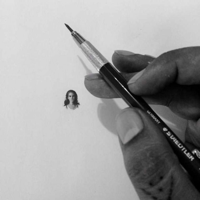 Миниатюрные рисунки Ашиша Пателя, которые умещаются на простом карандаше (20 рисунков)