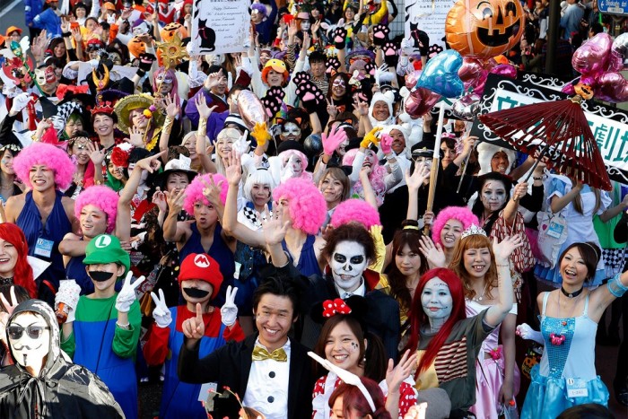 Японцы тоже любят Хэллоуин (16 фото)