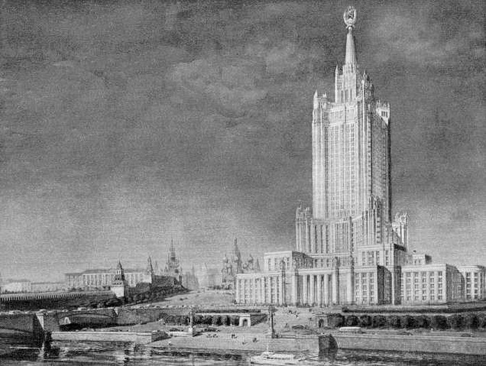 Невоплощенные проекты Москвы (40 фото)