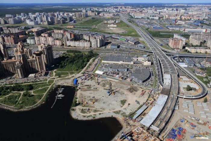 Фотоотчет о строительстве ЗСД в Санкт-Петербурге (51 фото)