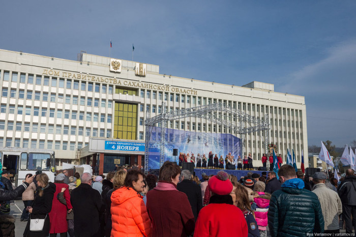 День народного единства в Южно-Сахалинске (15 фото)