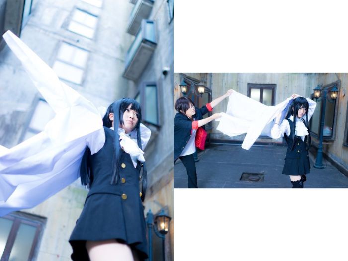 Ухищрения японских косплееров, помогающие им сделать эффектный снимок (24 фото)