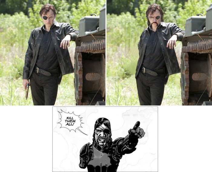 Сравнение персонажей сериала «Ходячие мертвецы» с героями оригинального комикса (8 фото)