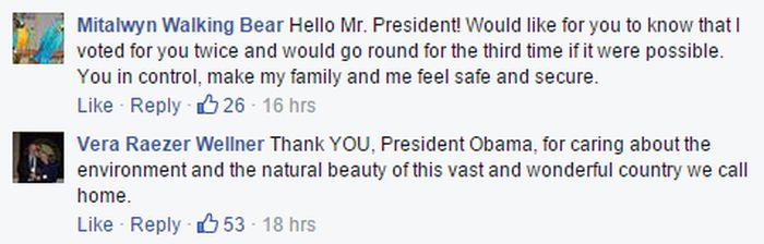 Как россияне «приветствовали» появление президента США Барака Обамы в социальной сети Facebook (7 фото)