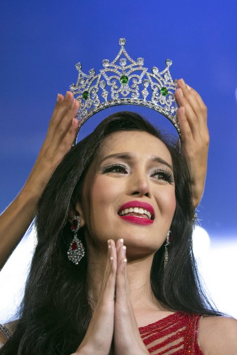 В Таиланде прошел финал конкурса красоты Miss International Queen 2015 среди женщин-трансгендеров (22 фото)