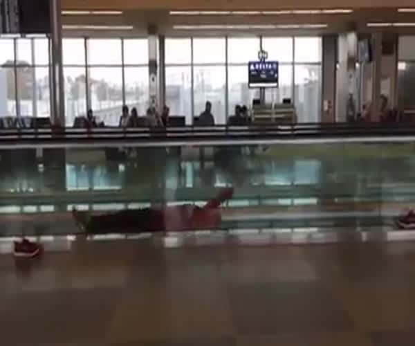 Женская команда по плаванию занялась греблей и плаванием в аэропорту