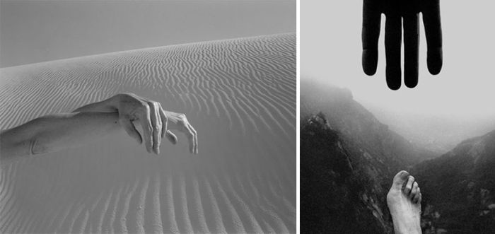 Сюрреалистические фотографии Арно Минккинена, демонстрирующие близость человека и природы (17 фото)