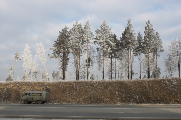 Перегон УАЗа "Буханки" из Ульяновска в Якутск (40 фото)