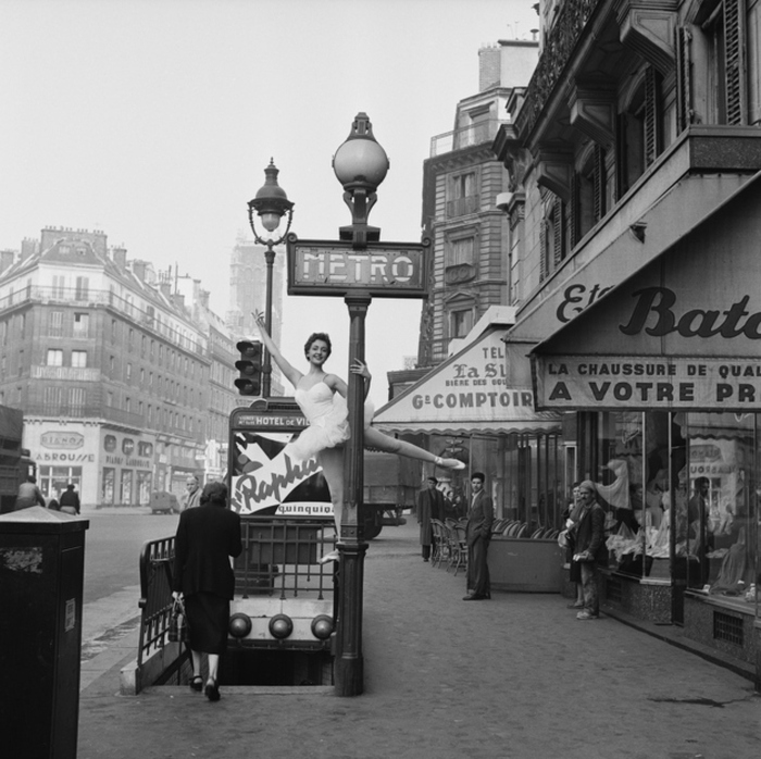 Париж в 50-х - 60-х годах XX века (21 фото)