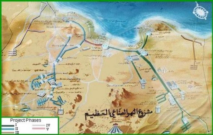 Великая рукотворная река Ливии (18 фото)