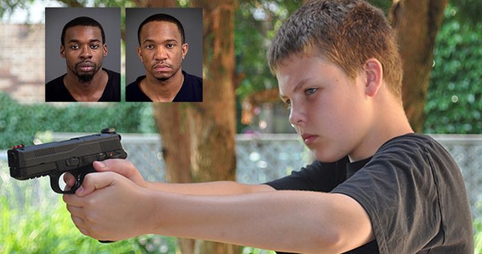 В США 13-летний подросток застрелил грабителя из маминого пистолета (4 фото)