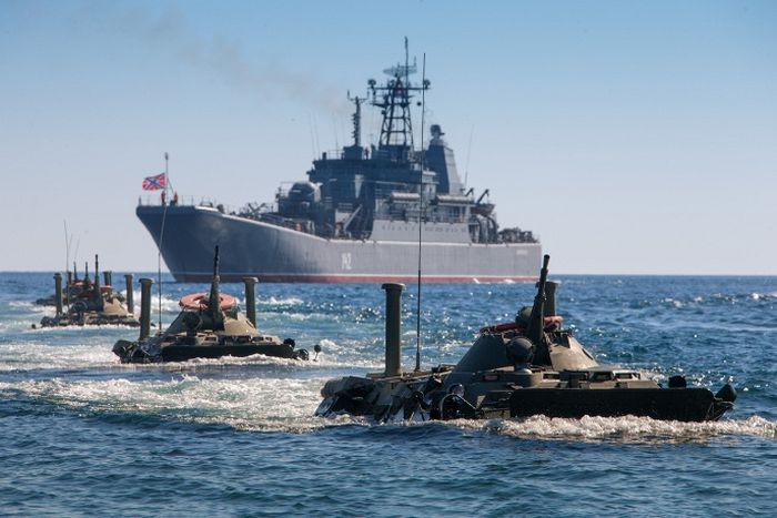 Морская пехота России отмечает свое 310-летие (20 фото)