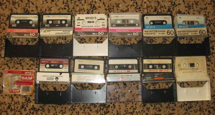 Аудиокассеты в Советском Союзе (11 фото)