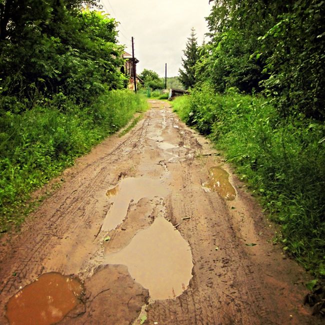Российские дороги на фото из соцсетей (21 фото)