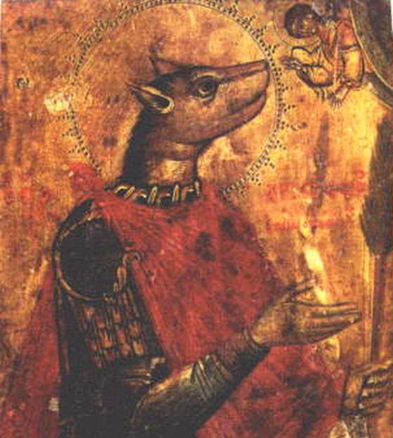 Мученик Христофор - самый необычный святой в христианстве (21 фото)