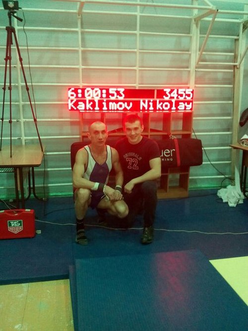 Россиянин Николай Каклимов подтянулся 4989 раз, установив новый рекорд мира (3 фото + видео)