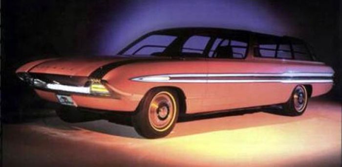 Ford Aurora - уникальный концепт 1964 года, оборудованный первой навигационной системой (3 фото)