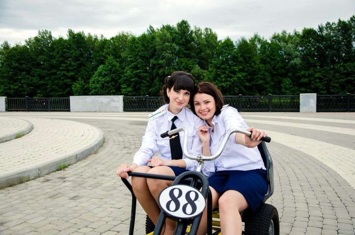 Симпатичные девушки из силовых структур России (35 фото)