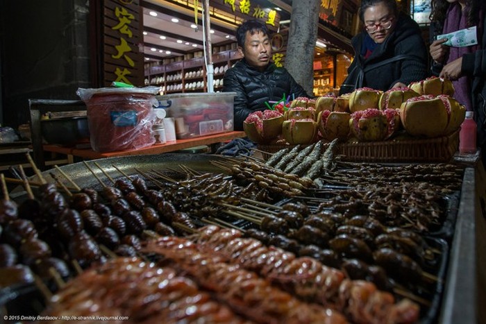 Уличная еда Китая (27 фото)