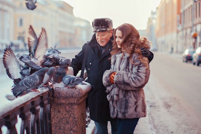 Иван Краско и его молодая жена устроили романтическую фотосессию (9 фото)