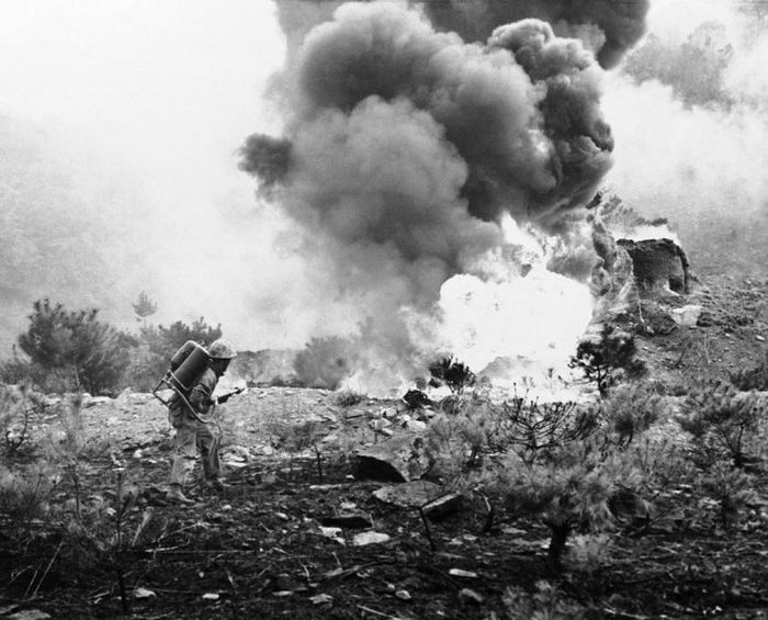 Корейская война на снимках военных фотографов (49 фото)