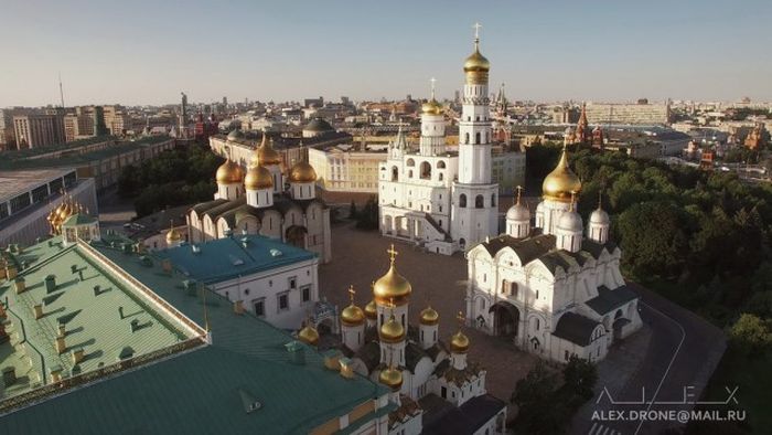 Великолепные снимки Москвы, сделанные при помощи дрона (37 фото)