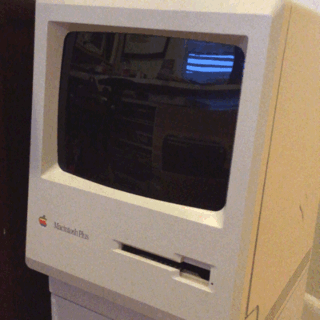 Самодельная урна из старого компьютера Apple Macintosh (26 фото)