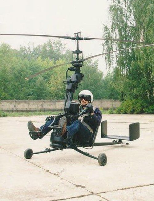 Разборный одноместный вертолет для Минобороны СССР (5 фото)