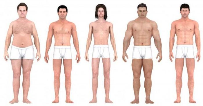 Как за минувшие 145 лет изменились представления об идеальном мужском теле (13 фото + текст)