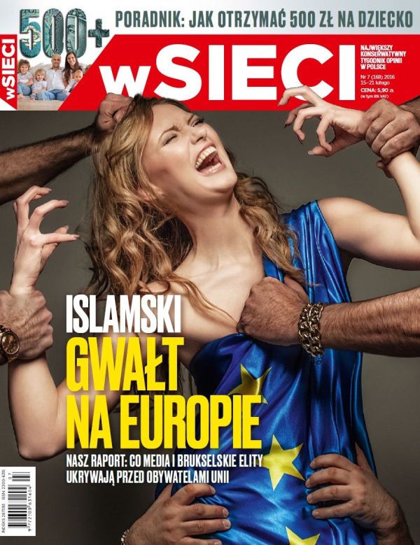 Обложка журнала с «изнасилованием» Европы стала причиной громкого скандала (2 фото)