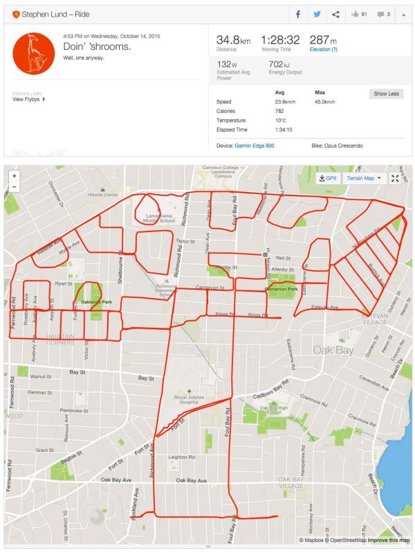Художник создает прикольные рисунки с помощью велосипеда и GPS-трекера (9 картинок)