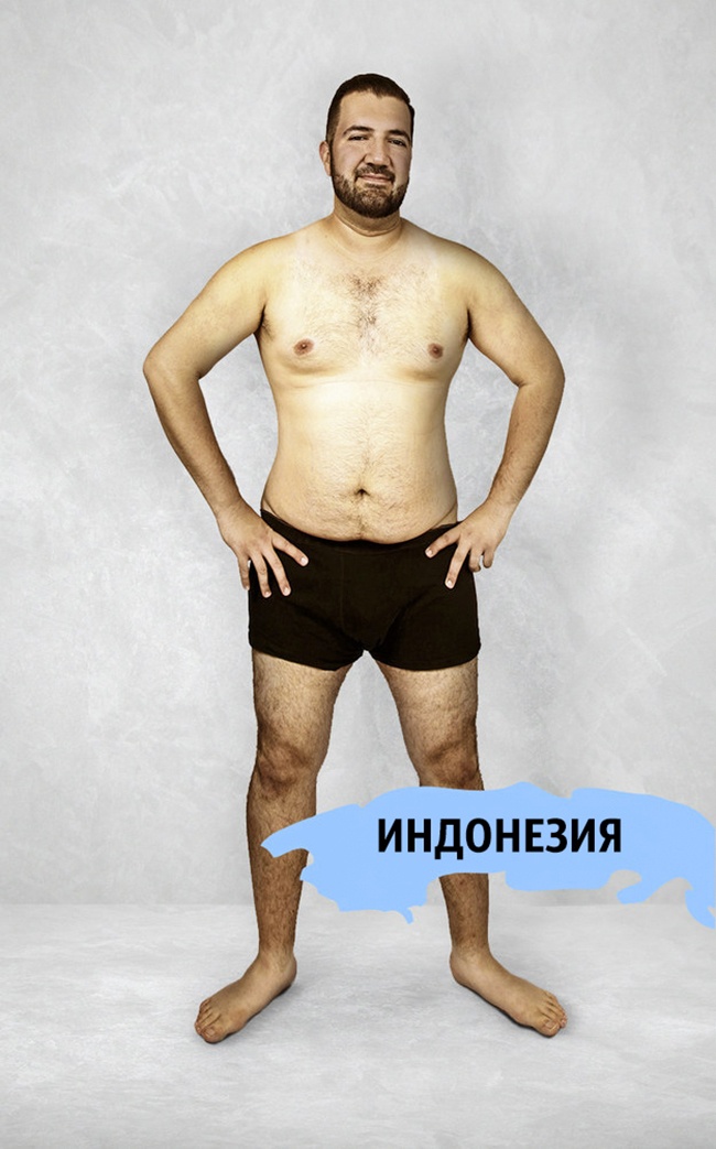Как выглядит идеальное мужское тело в разных странах мира (16 фото)