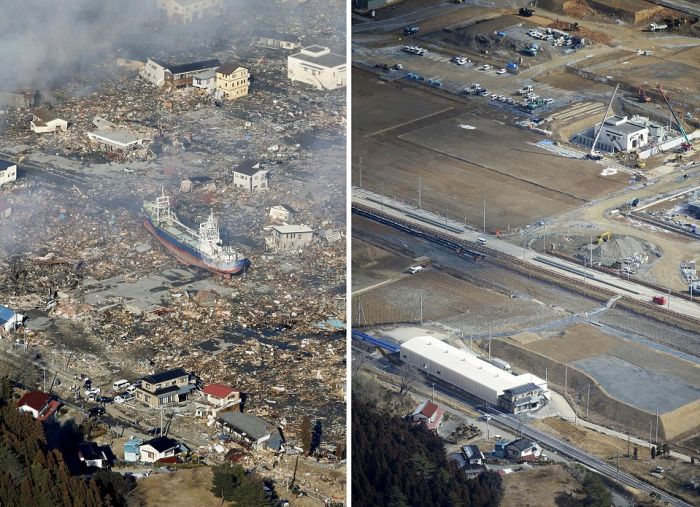 Как выглядят ближайшие к Фукусиме города спустя 5 лет после аварии (5 фото + видео)