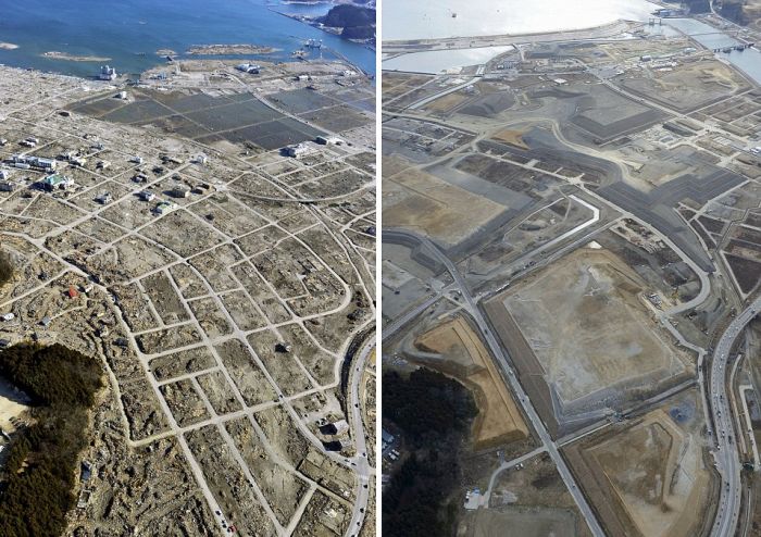 Как выглядят ближайшие к Фукусиме города спустя 5 лет после аварии (5 фото + видео)