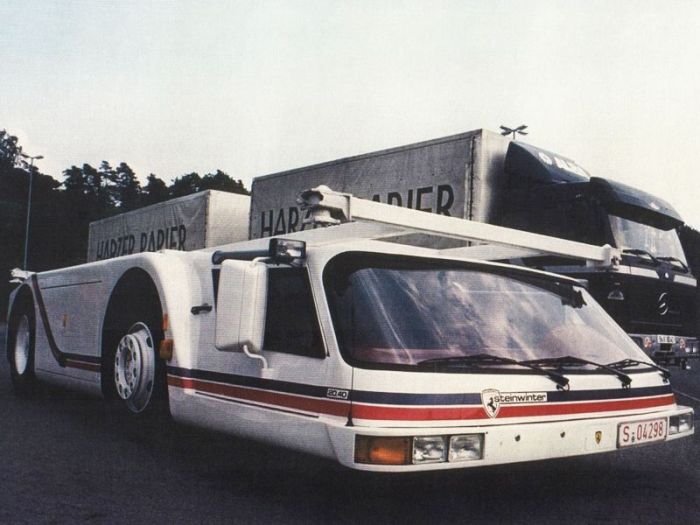 Steinwinter Supercargo - необычный грузовик, который так и остался концептом (8 фото)