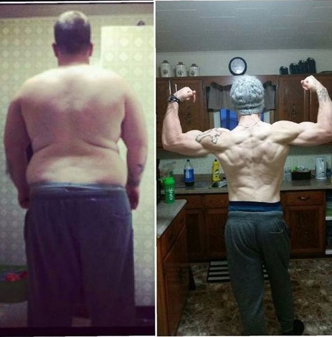 Страх перед смертью заставил молодого канадца похудеть на 83 кг (6 фото)